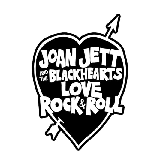 Joan Jett Love Rock & Roll Enamel Pin