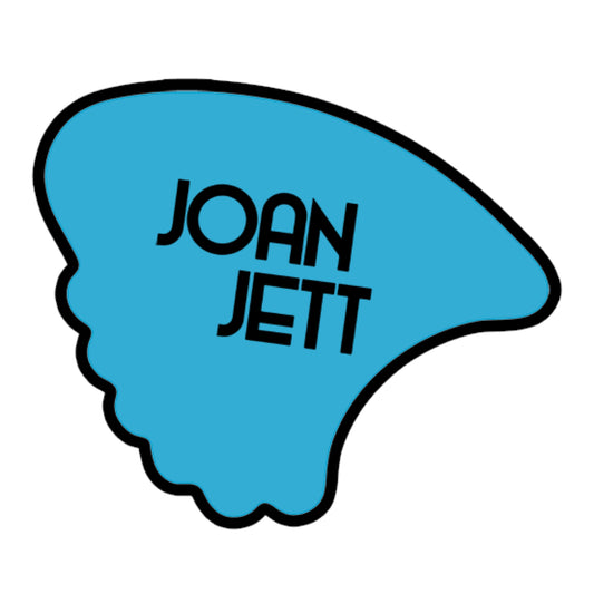 Joan Jett Shark Fin Enamel Pin