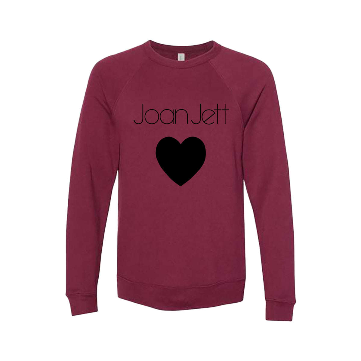 Joan Jett Maroon Crewneck