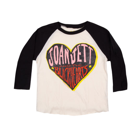 Rowdy Sprout Joan Jett Girls Raglan Tee