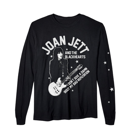 Bad Rep Guitar Image Black Long-Sleeve T-Shirt