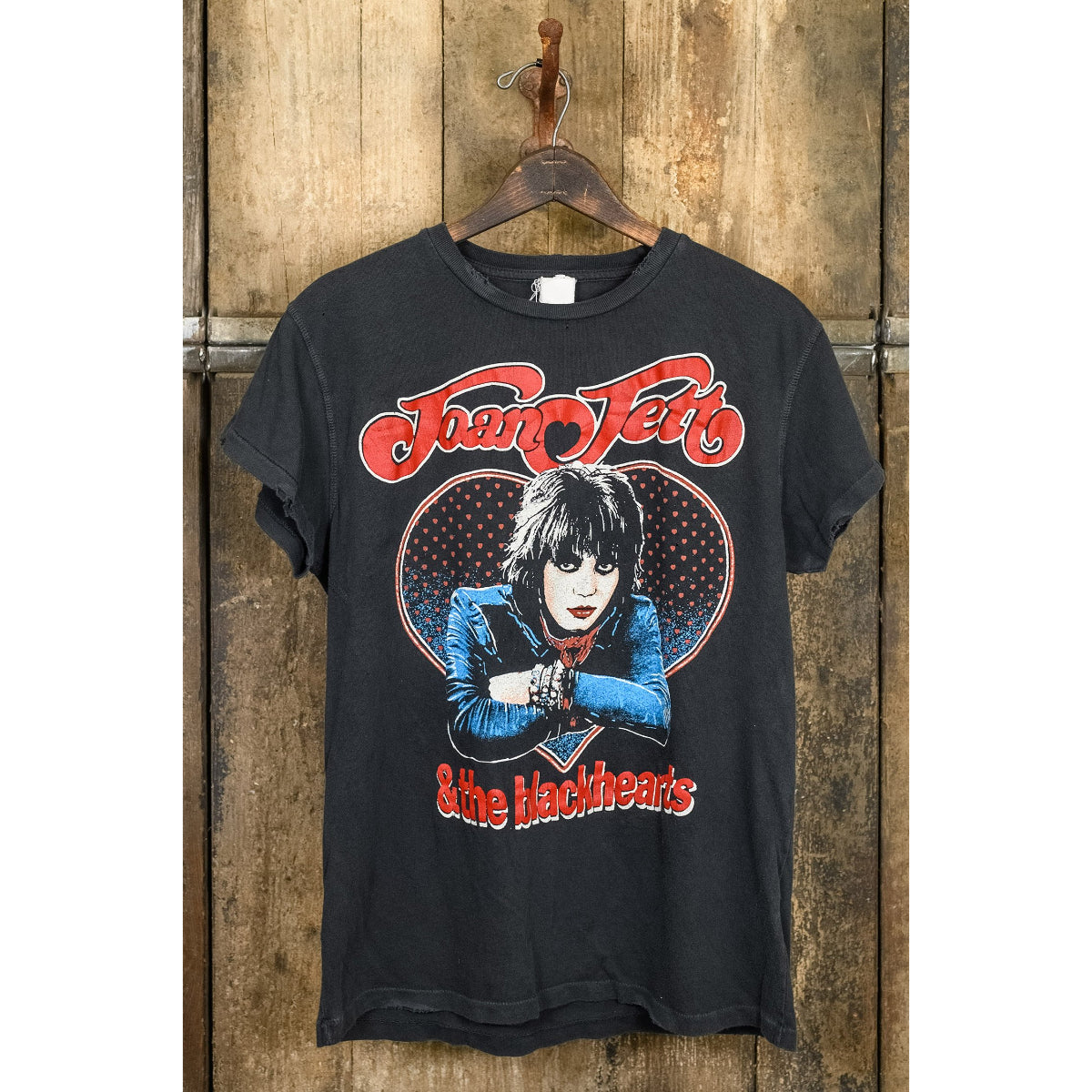 Joan Jett & The Blackhearts x MadeWorn 82 US Tour Black T-Shirt