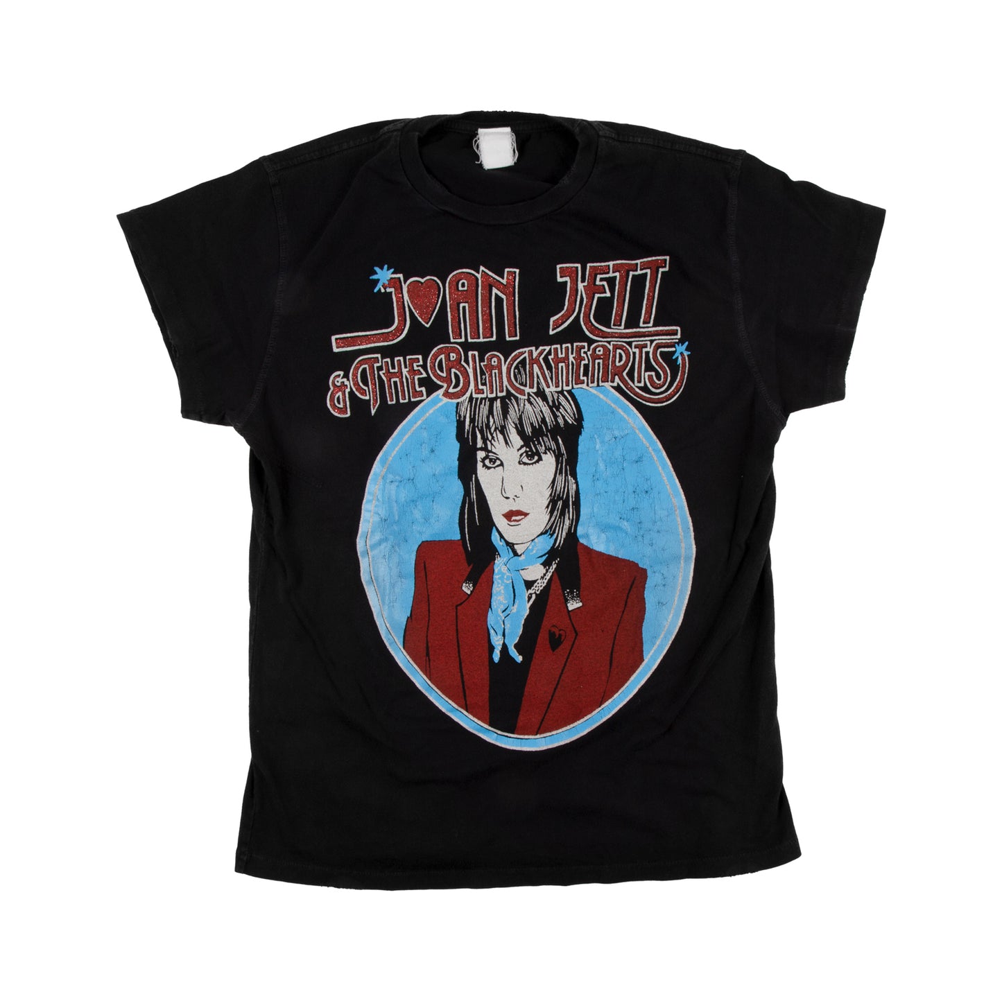 Joan Jett & The Blackhearts x MadeWorn Black T-Shirt