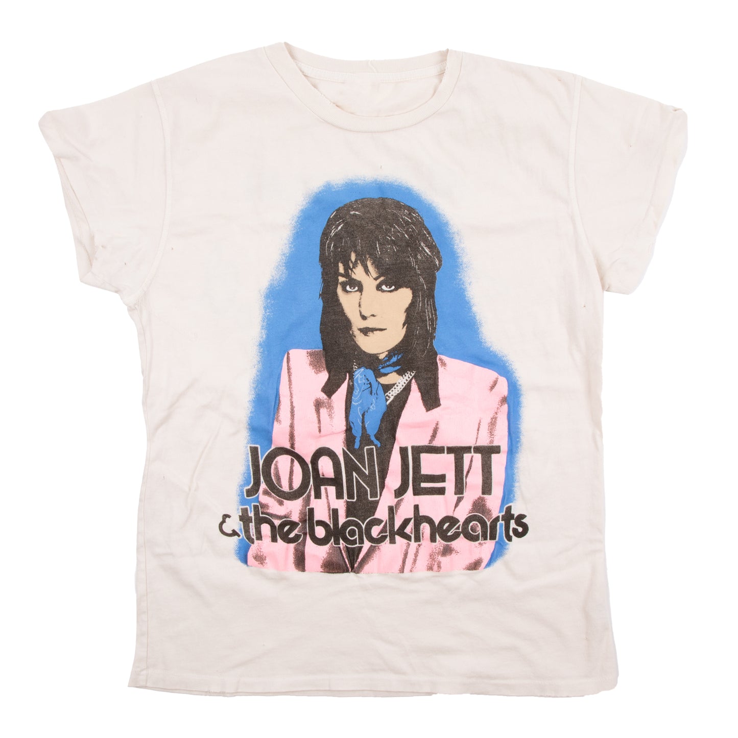 Joan Jett & The Blackhearts x MadeWorn I Love Rock n Roll 1982 White T-Shirt