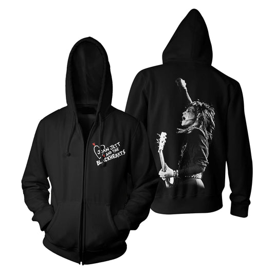 Joan Jett and The Blackhearts Zip-Up Hoodie