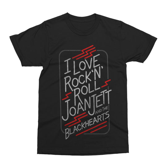 I Love Rock 'N' Roll Black T-shirt